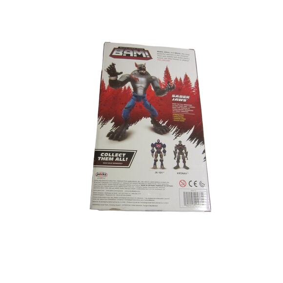 BAM! Beasts Aliens Mechs Savage Claws Action Figure NIB JAKKS Pacific 2000s Toy - Picture 7 of 7